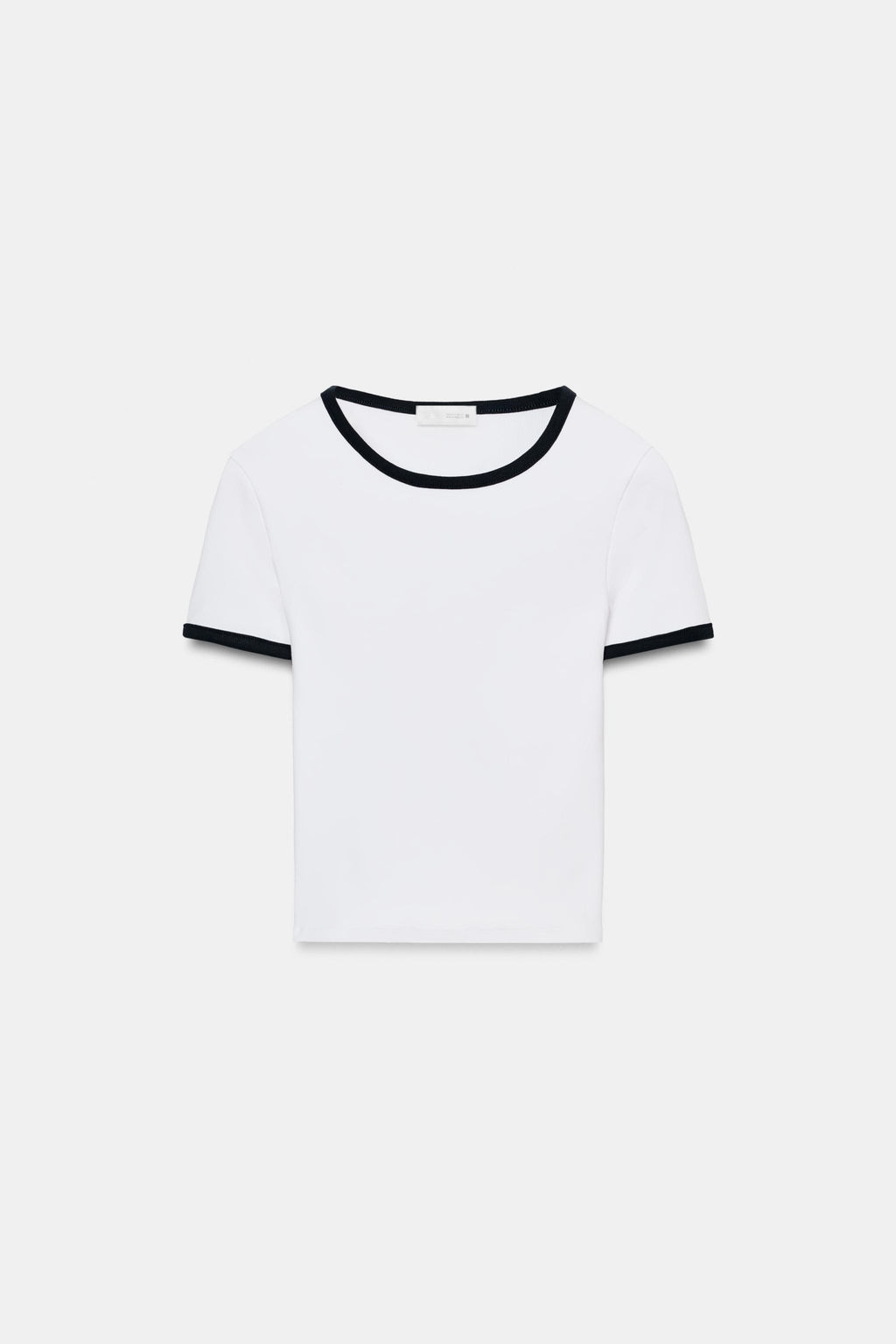 CAMISETA VIVOS CONTRASTE / Blanco - Zara фото 5