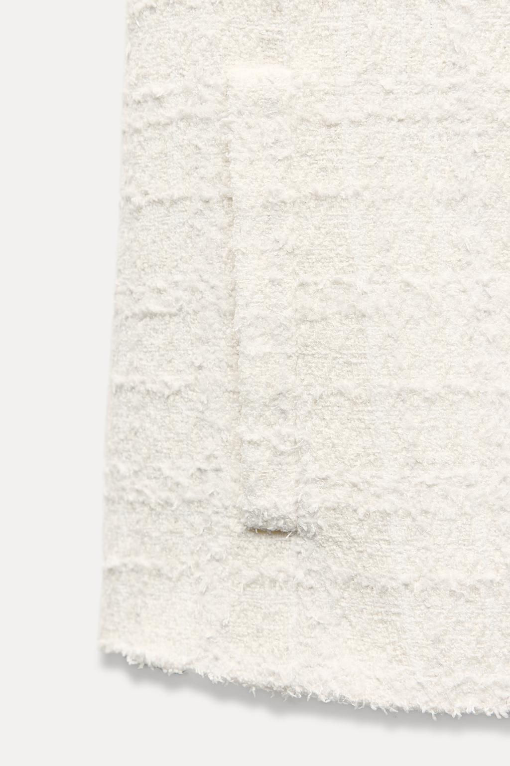 LONG TEXTURED WAISTCOAT - Zara фото 7