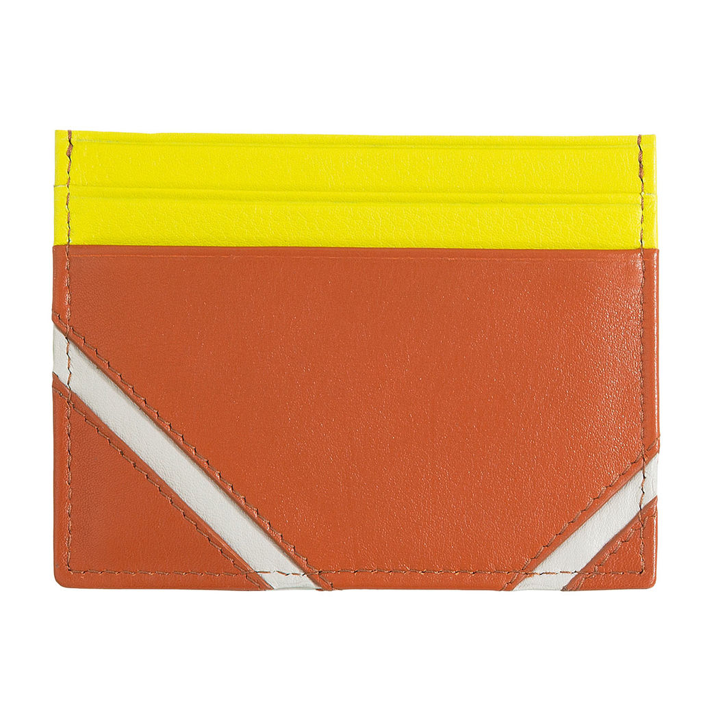 Итальянский кожаный кардхолдер DuDu серии Svalbard | коричный