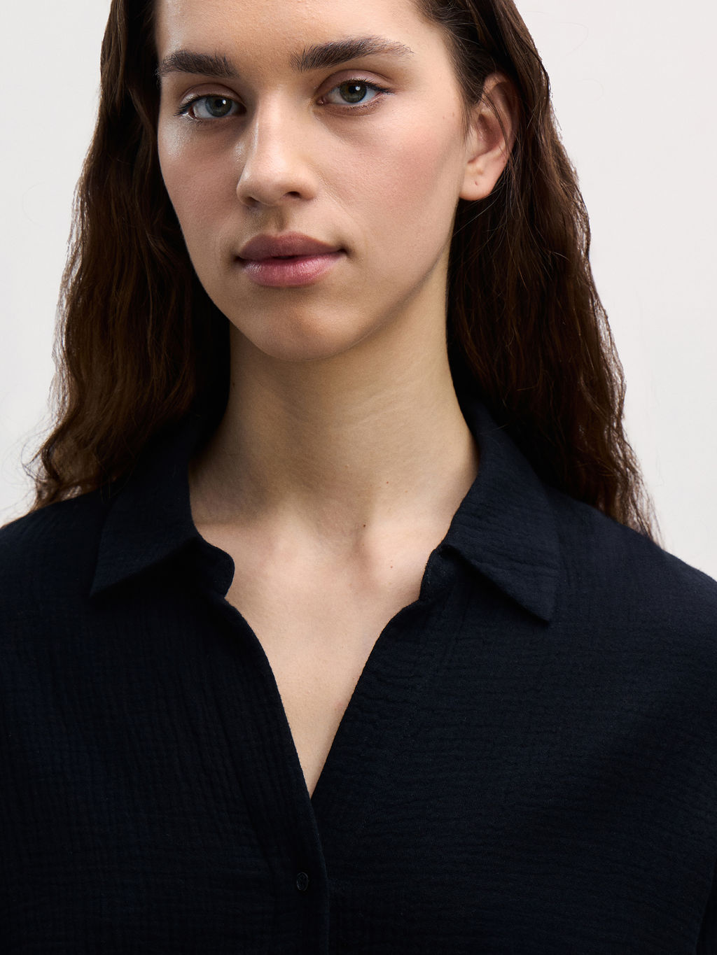 Рубашка из хлопка / Zarina  фото 6