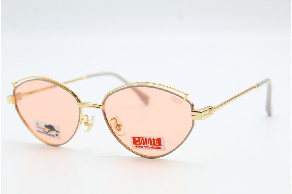 Солнцезащитные очки DIDTR (Polarized) (хамелеон,пластик) с мешочком 0786 55-20-141 С15-53