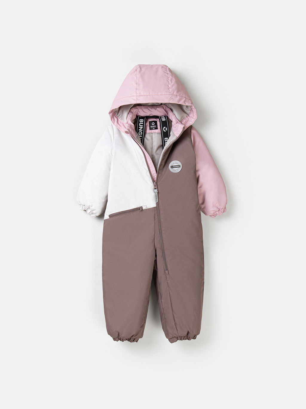 Комбинезон демисезонный Колор блок Мокко - Bungly фото 2