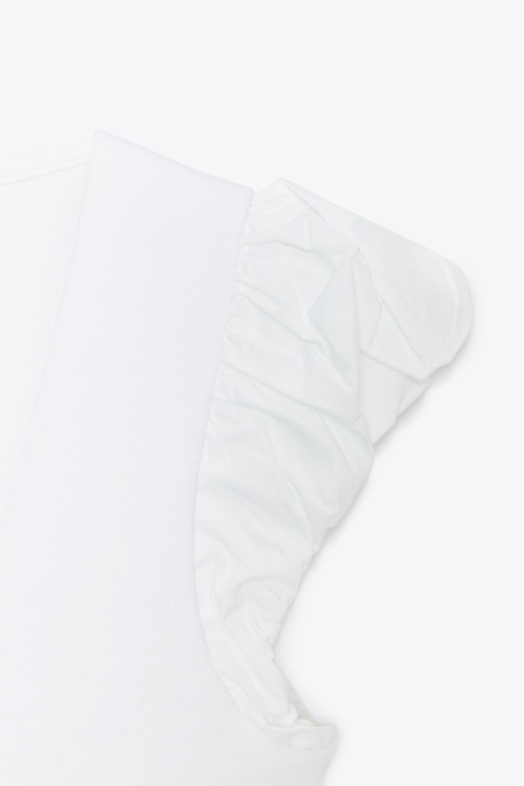CONTRAST BOW T-SHIRT - Zara фото 8