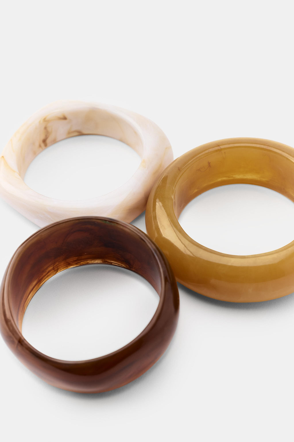 PACK 3 PULSERAS R?GIDAS RESINA / Multicolor - Zara фото 5