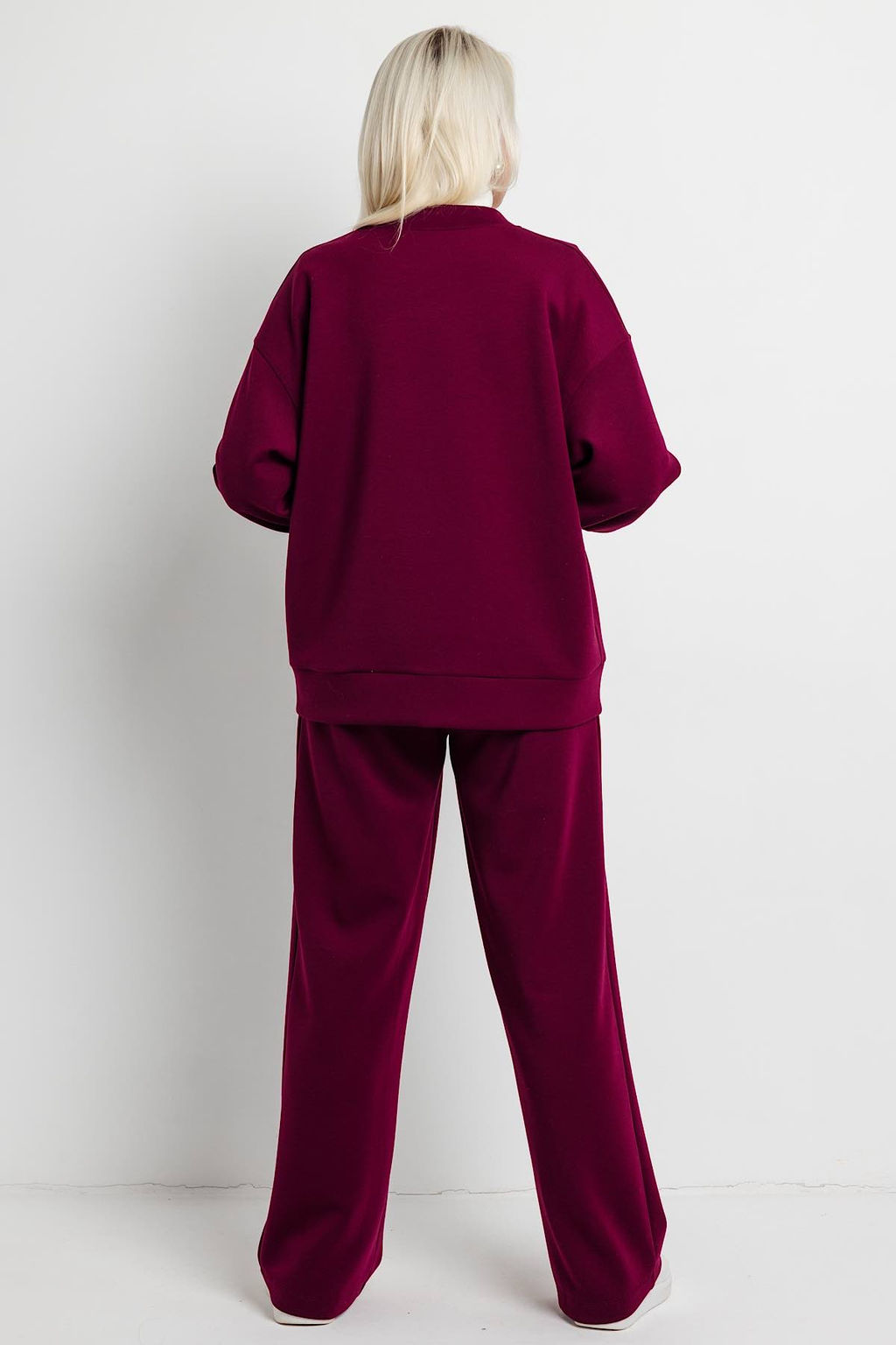 Брюки женские 196Т/01/Бордовый - Rise фото 3