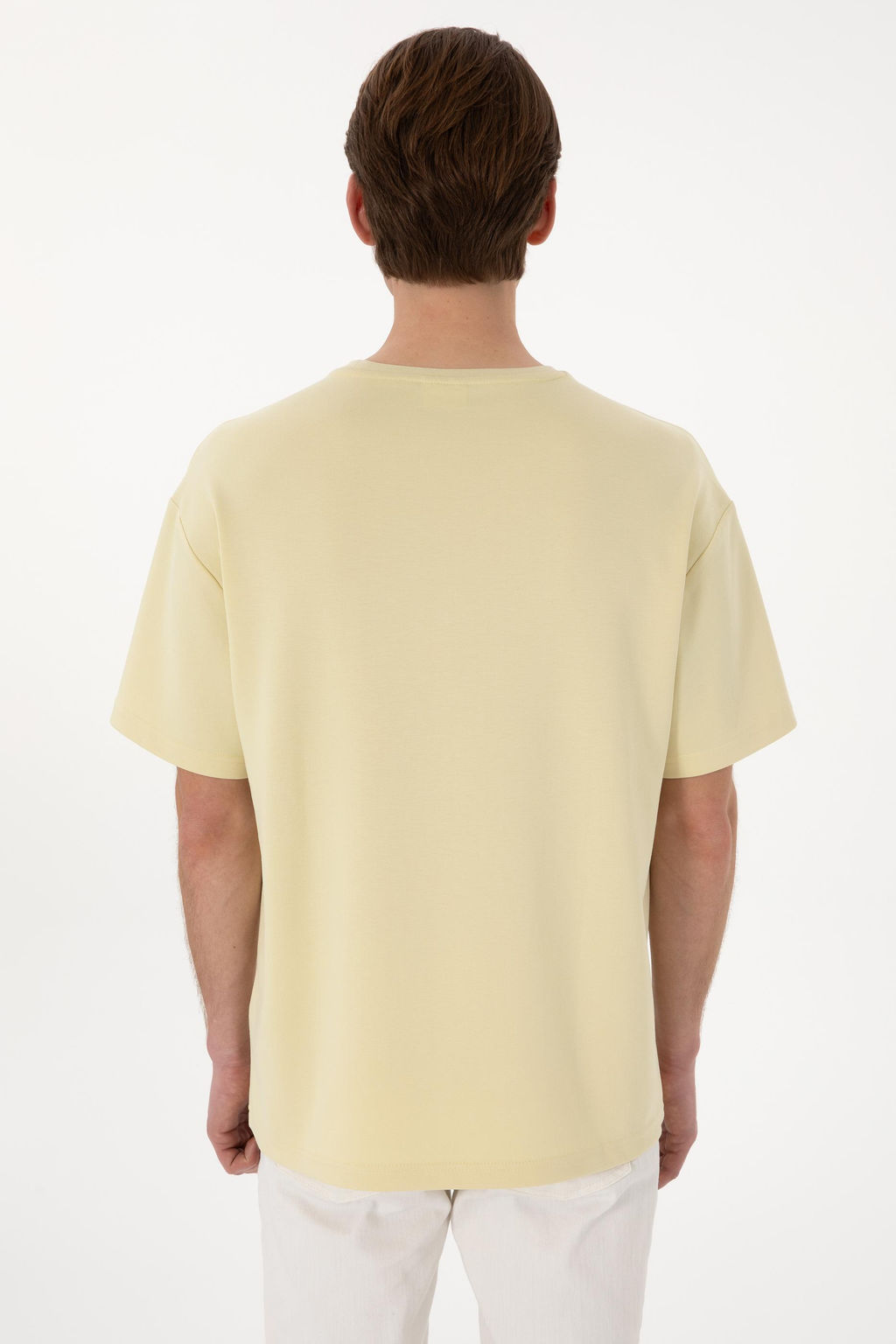 Erkek Comfort Fit Bisiklet Yaka A__k Haki Ti__rt Ti__rt Sepette S_rpriz _ndirim - U.s. polo assn фото 5