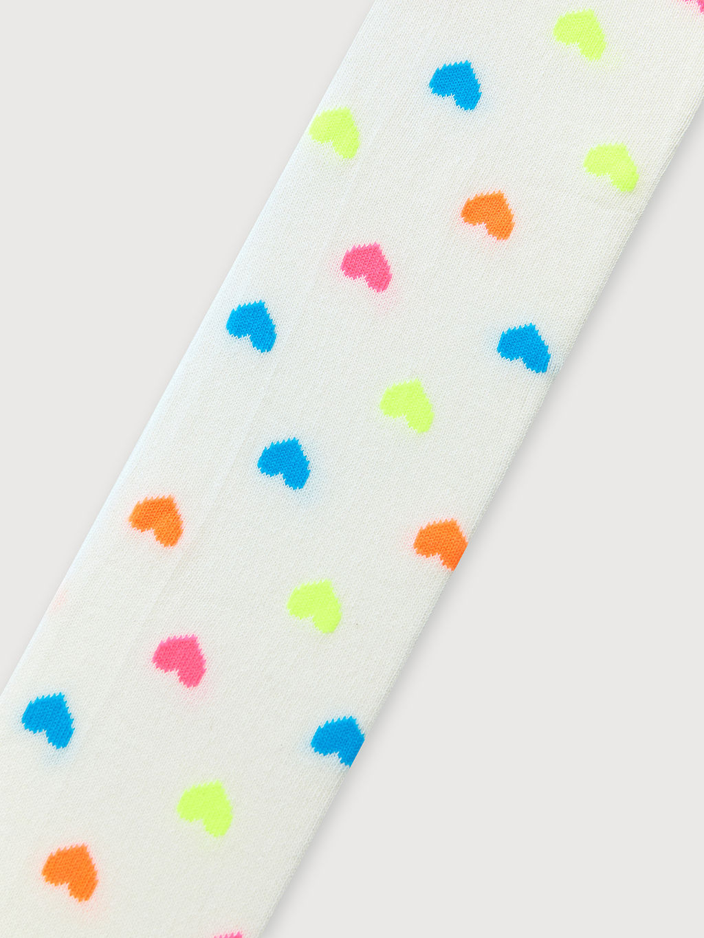 Цена за 3 пары! Колготки детские молочные с рисунком в виде горошка - Mark formelle фото 7