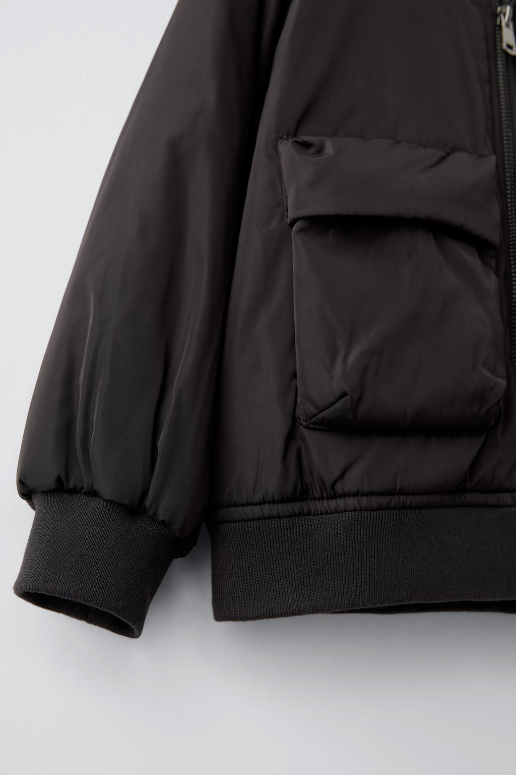 BOMBER JACKET WITH POCKETS - Zara фото 4