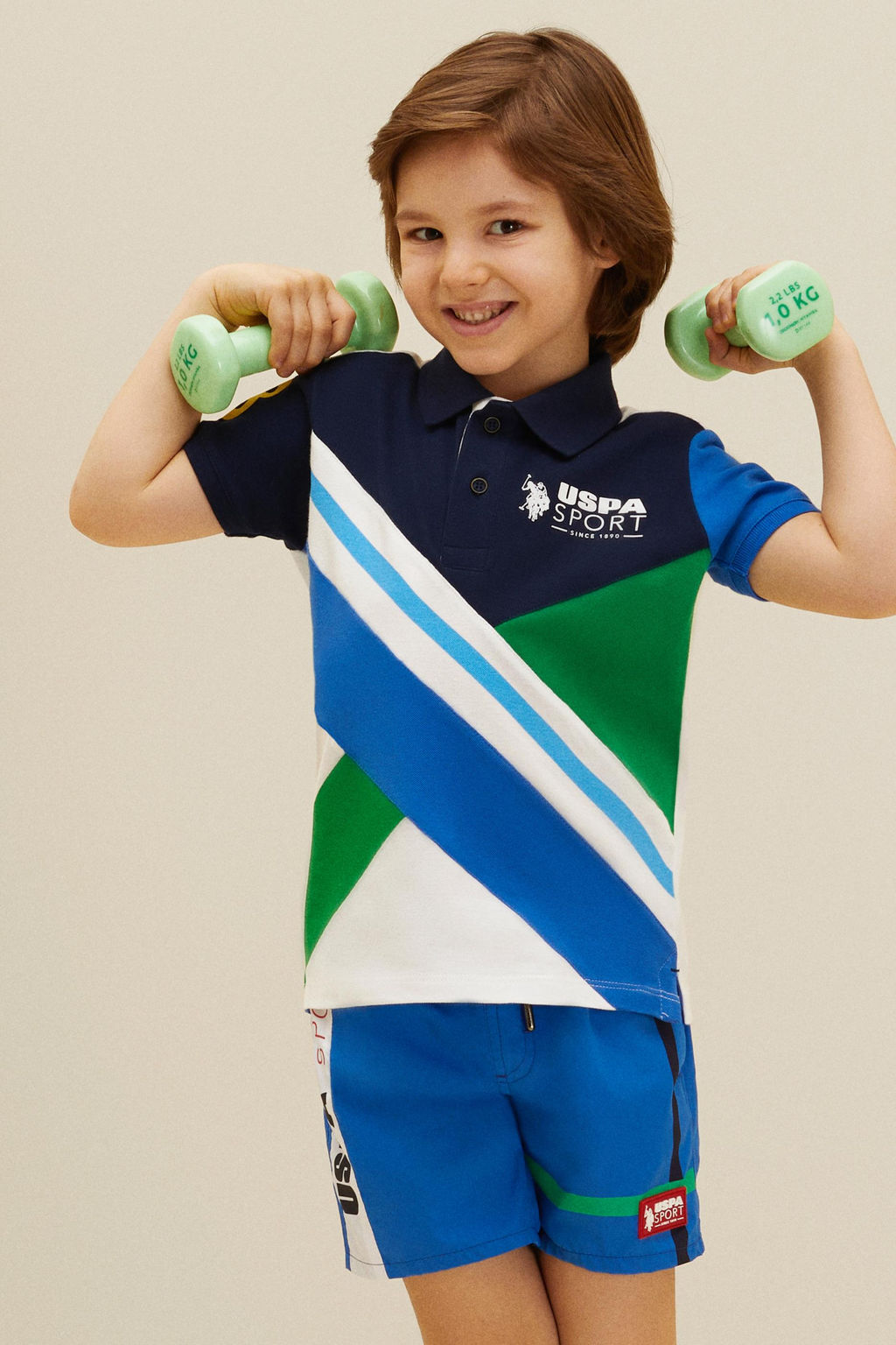 Белая футболка для мальчика - U.s. polo assn фото 4