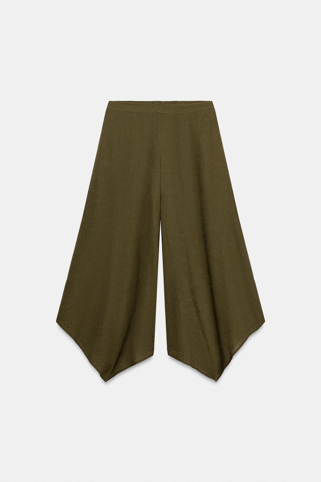 PANTAL?N CULOTTE ASIM?TRICO / Khaki