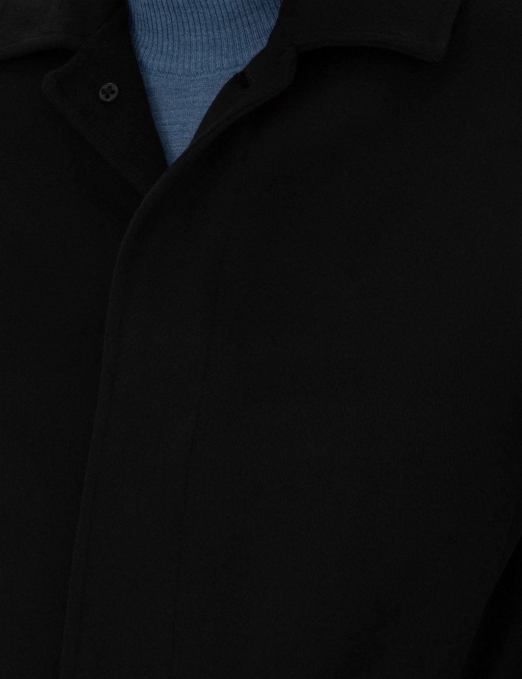 Siyah Y_n Kar___ml_ Slim Fit Ka_e Kaban