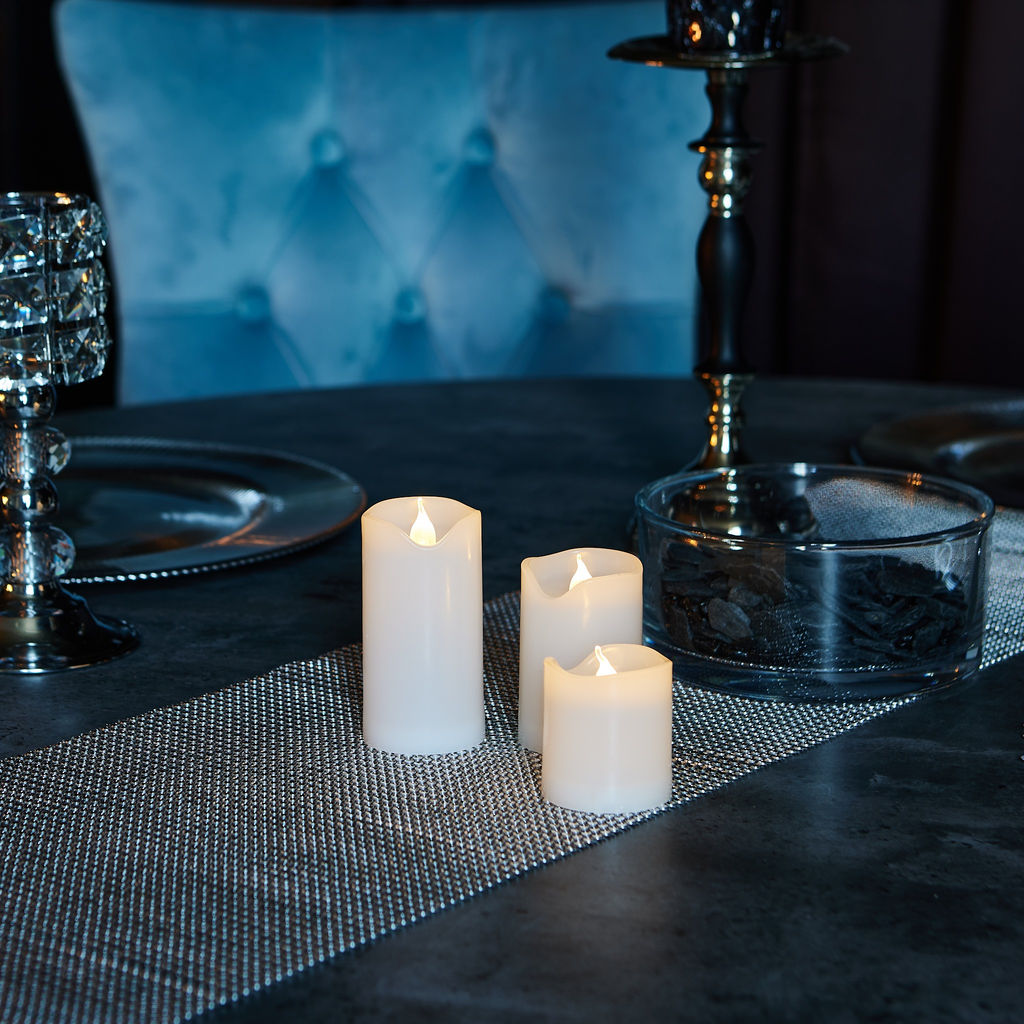ULD-F050 WARM WHITE CANDLE SET3 Фигура светодиодная Свеча на батарейках 2АА (не в/к), в составе набора из 3 штук. 1 светодиод. Теплый белый свет. TM Uniel - Volpe фото 5