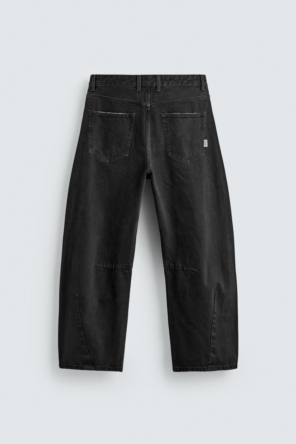 PANTAL?N BARREL FIT / Negro - Zara фото 8