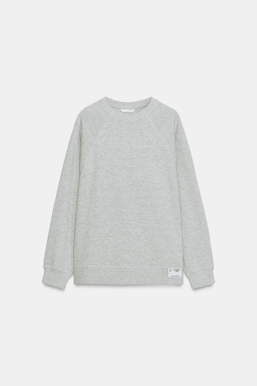 OVERSIZE LONG SLEEVE T-SHIRT - Zara фото 6