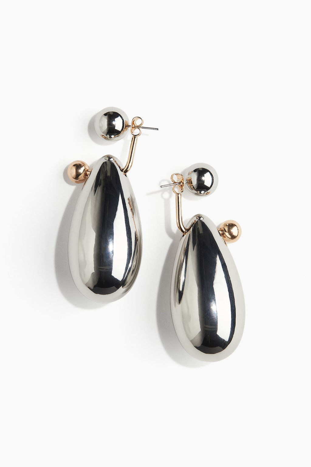 Pendientes statement delante/detras - H&m фото 2