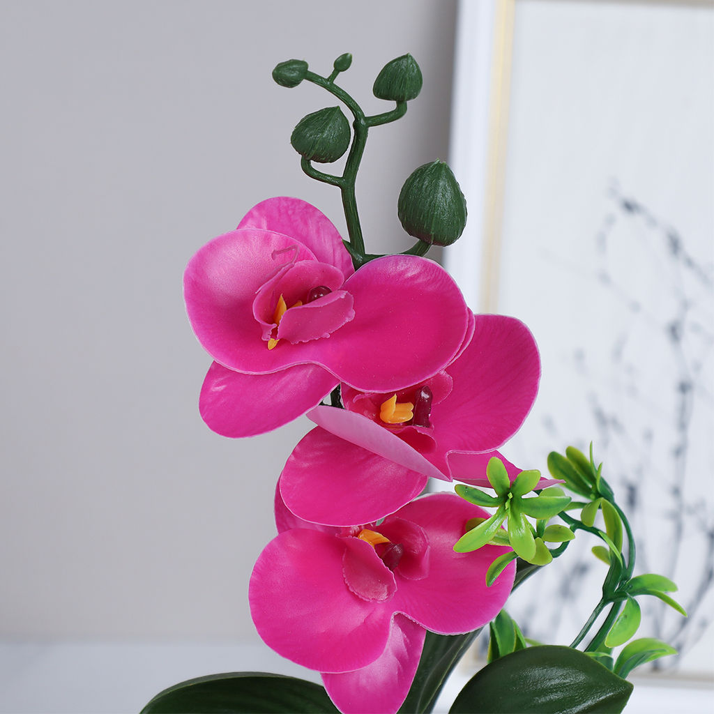 Цветочная композиция Орхидея 24 см / FH467A /уп 24/144/без индивидуальной упаковки - Галеонтрейд фото 24