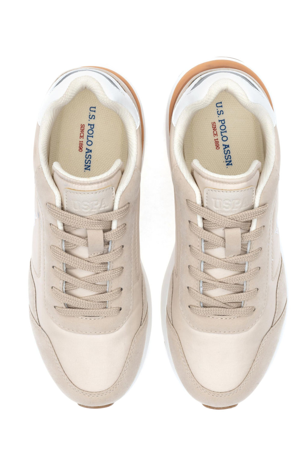 Женская бежевая обувь Неожиданная скидка в корзине - U.s. polo assn фото 6