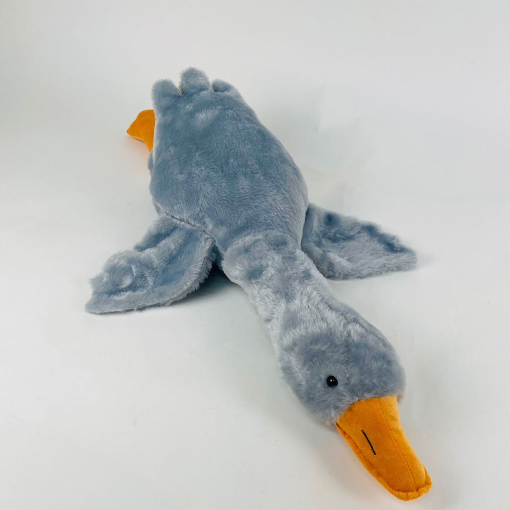 Мягкая игрушка Гусь обнимусь меховой стройный 190 см - Storyland фото 7