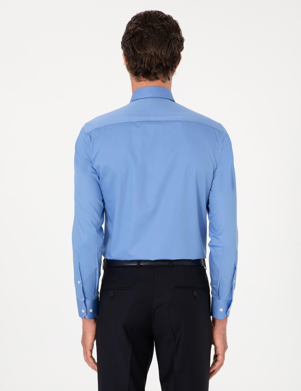 Mavi Slim Fit Pamuklu Klasik G_mlek
