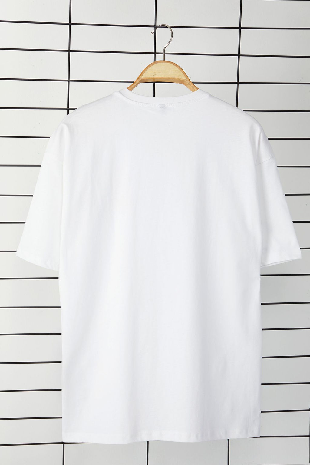 TRENDYOL MAN Beyaz Unisex Oversize/Genis Kesim Slogan Bask?l? %100 Pamuk T-Shirt TMNSS25TS00089 - Trendyolmilla фото 3