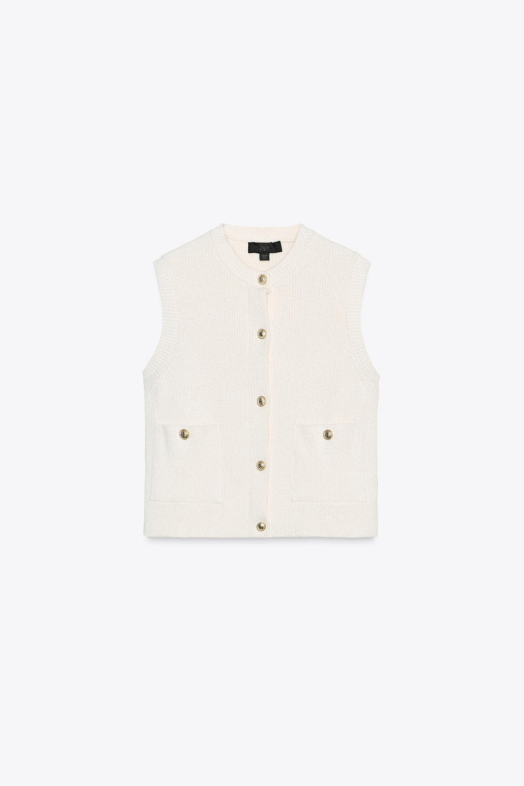 PLAIN KNIT TOP - Zara фото 18