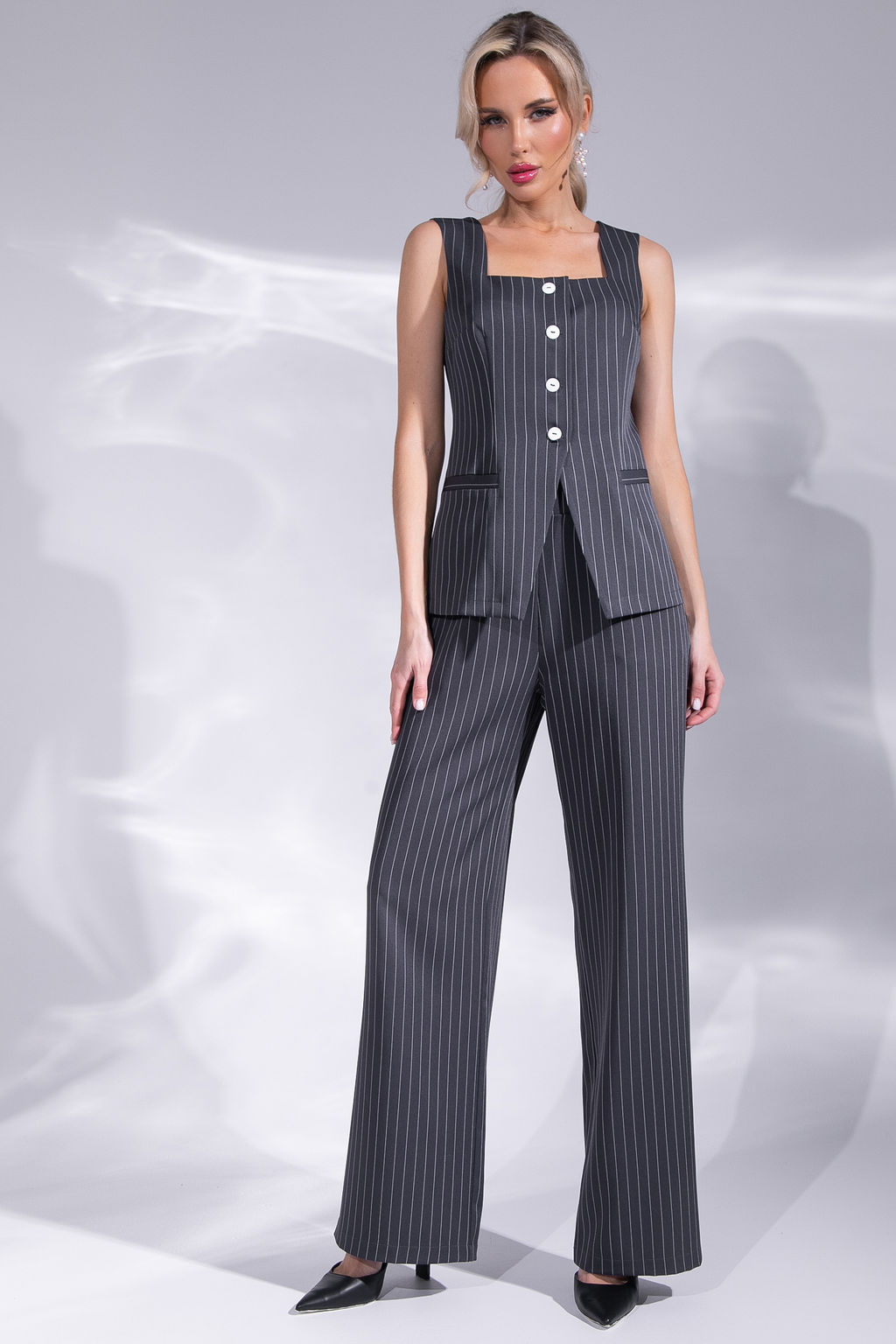 Жилет Мей (трюфель) - Эльза фото 4