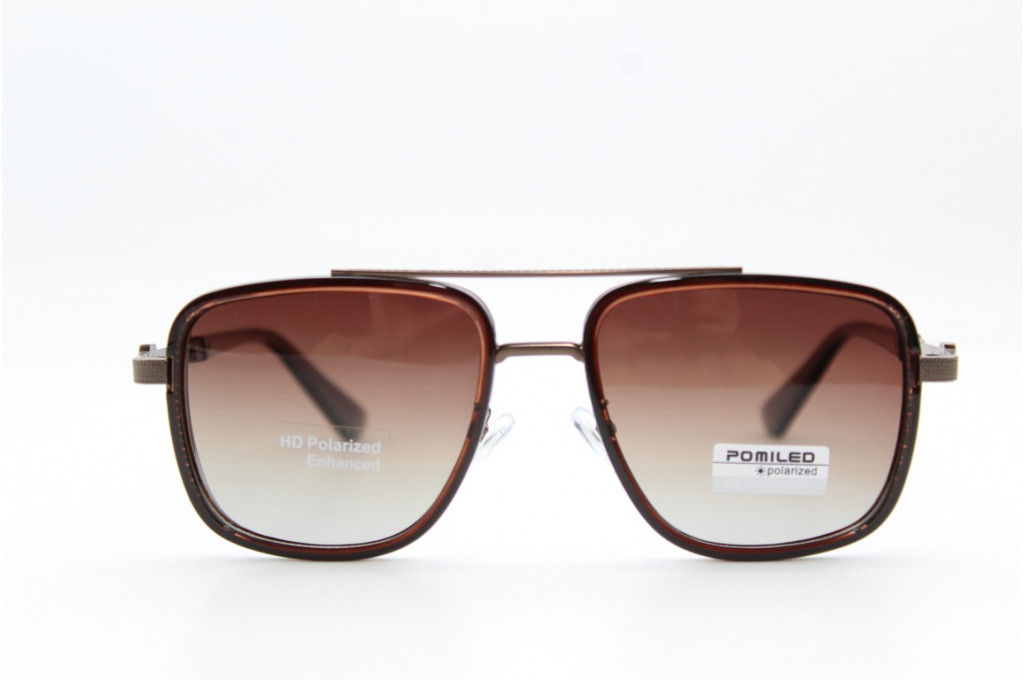 Солнцезащитные очки POMILED (Polarized) 08248 56-17-133 C12-02 с мешочком
