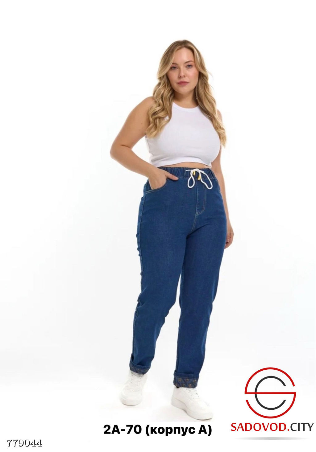 Джинсы женские на резинке - Bruno фото 6