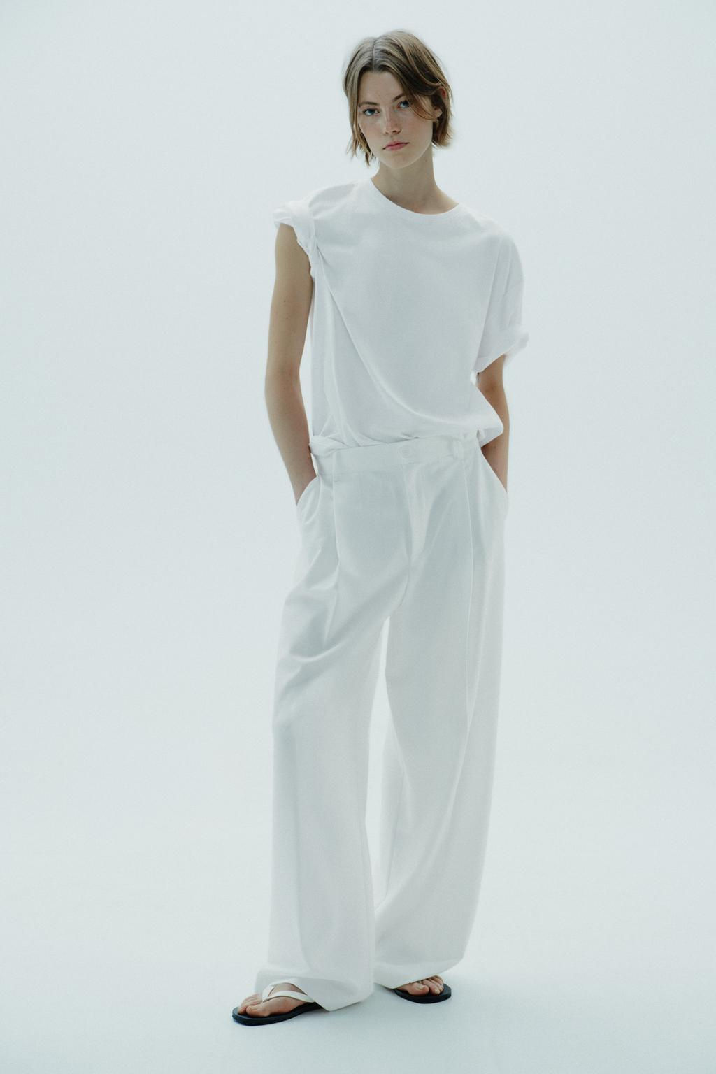 DARTED TROUSERS