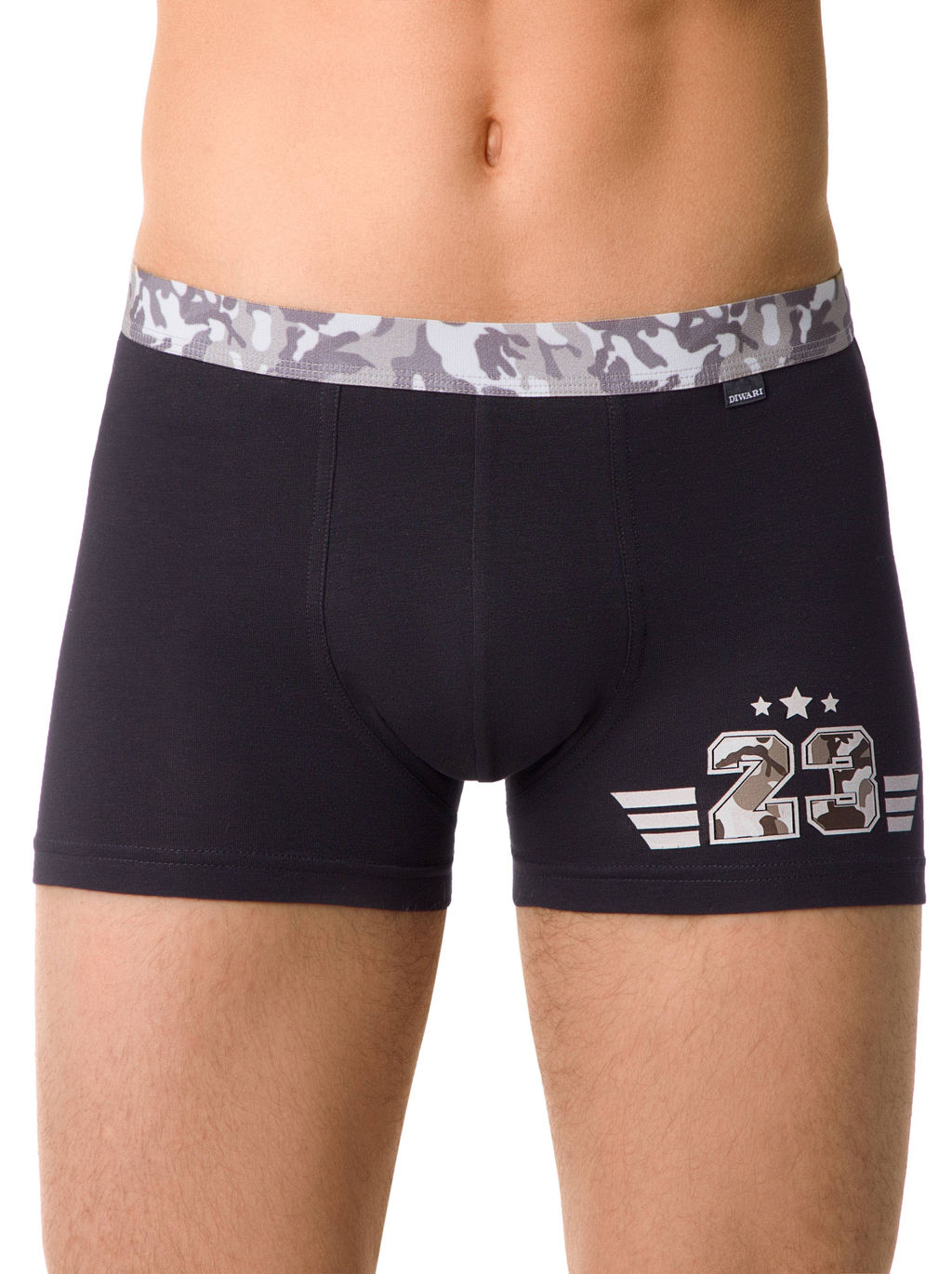 DIWARI TATTOO SHORTS 862 (на вешалке) nero-beige