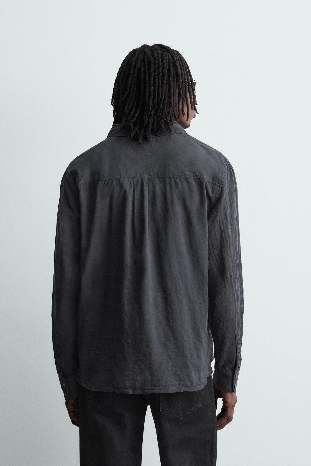 FLUID DENIM SHIRT - Zara фото 3