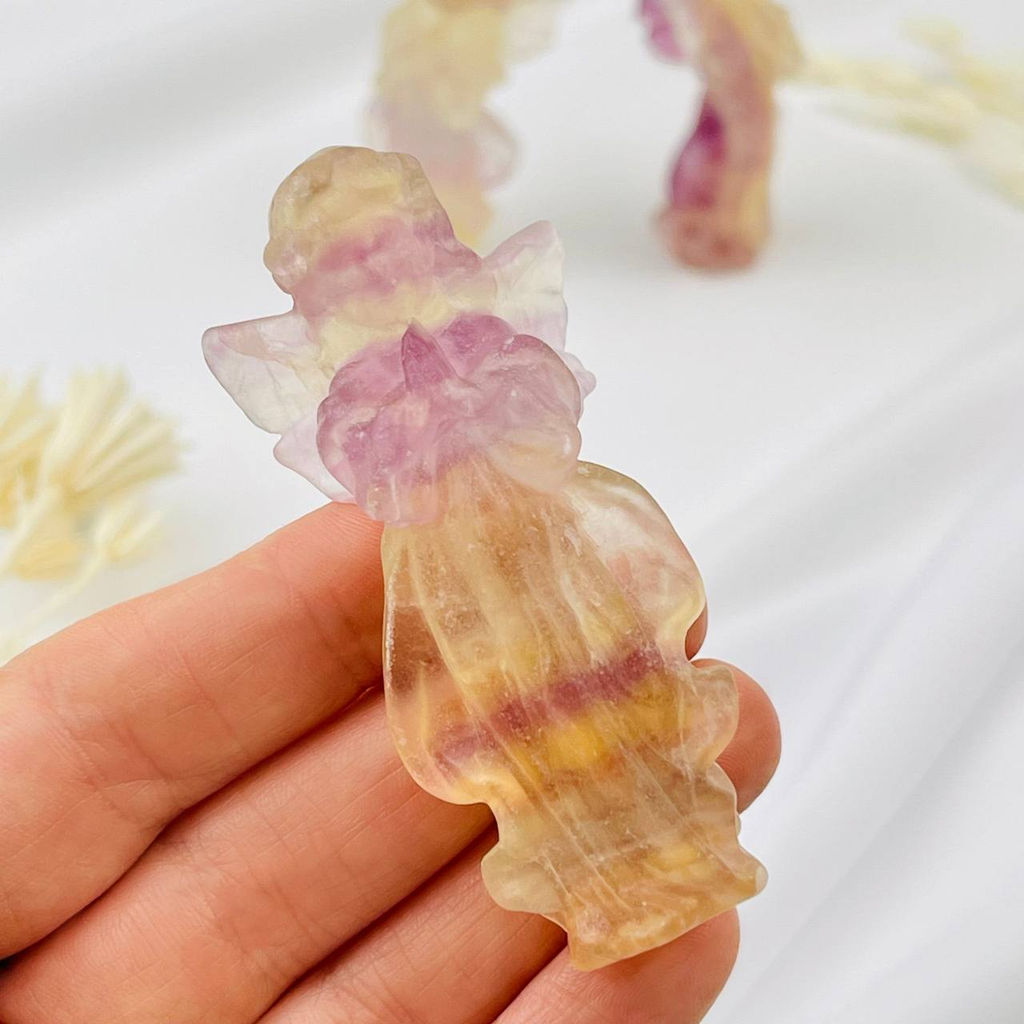 Статуэтка "Ангел" из Флюорита