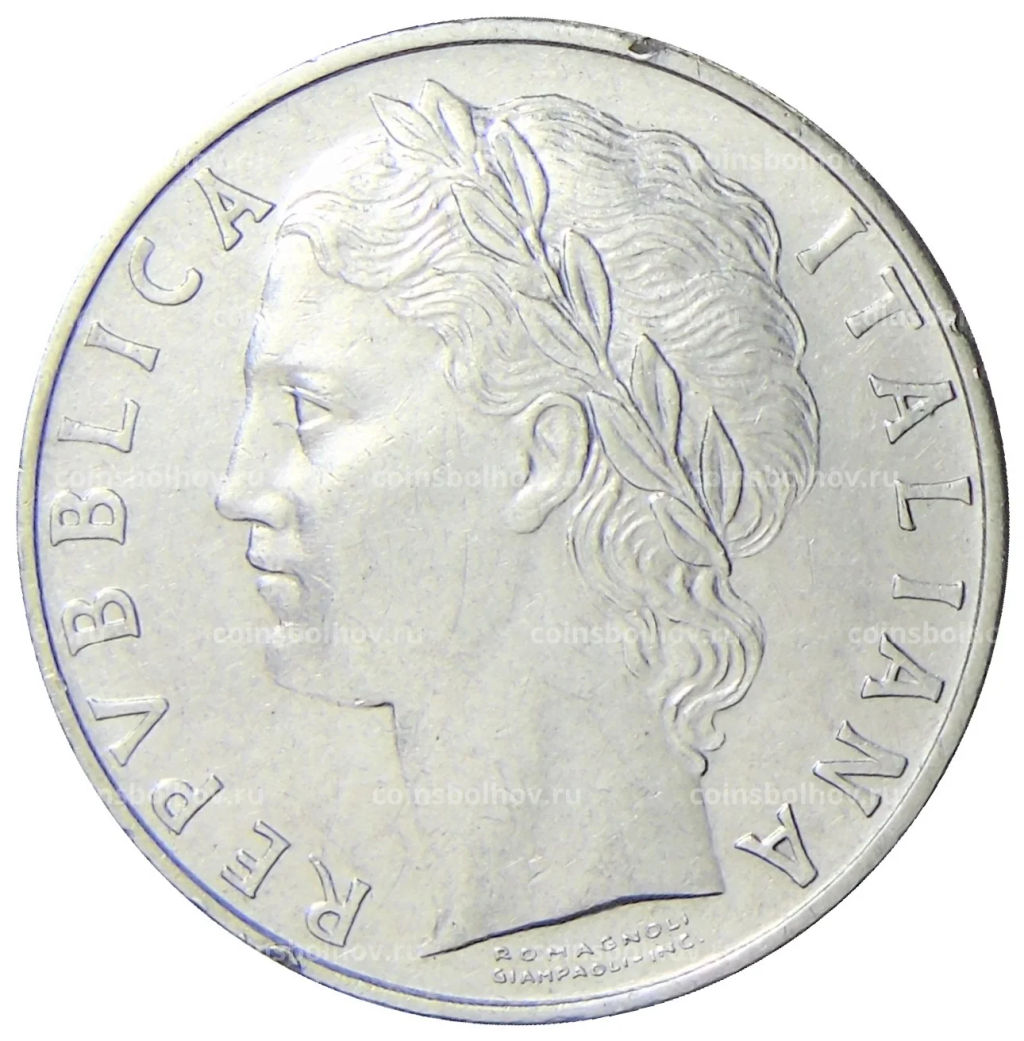 100 лир 1968 года Италия
