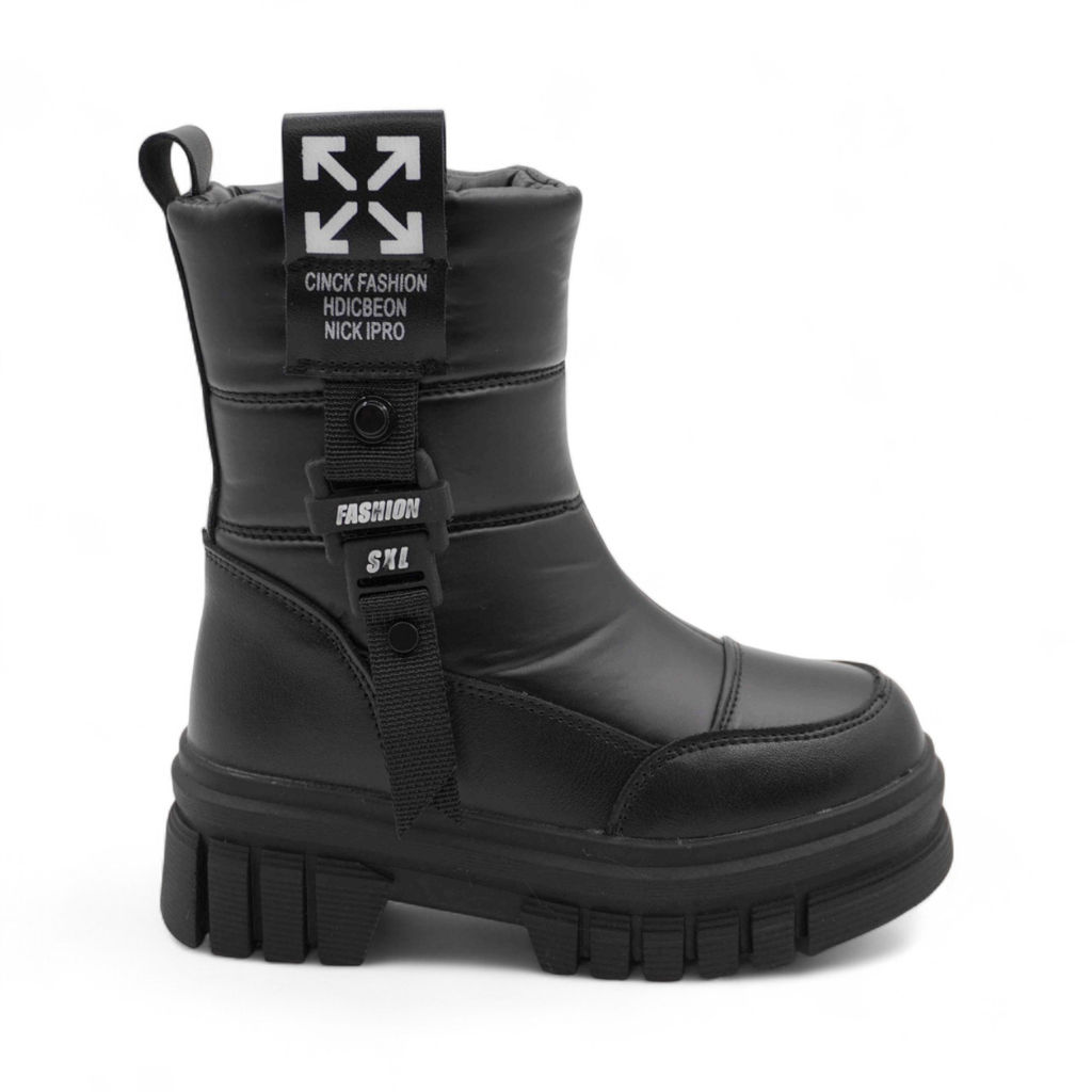 Дутики зимние В5006-1 черные - BONCY фото 2