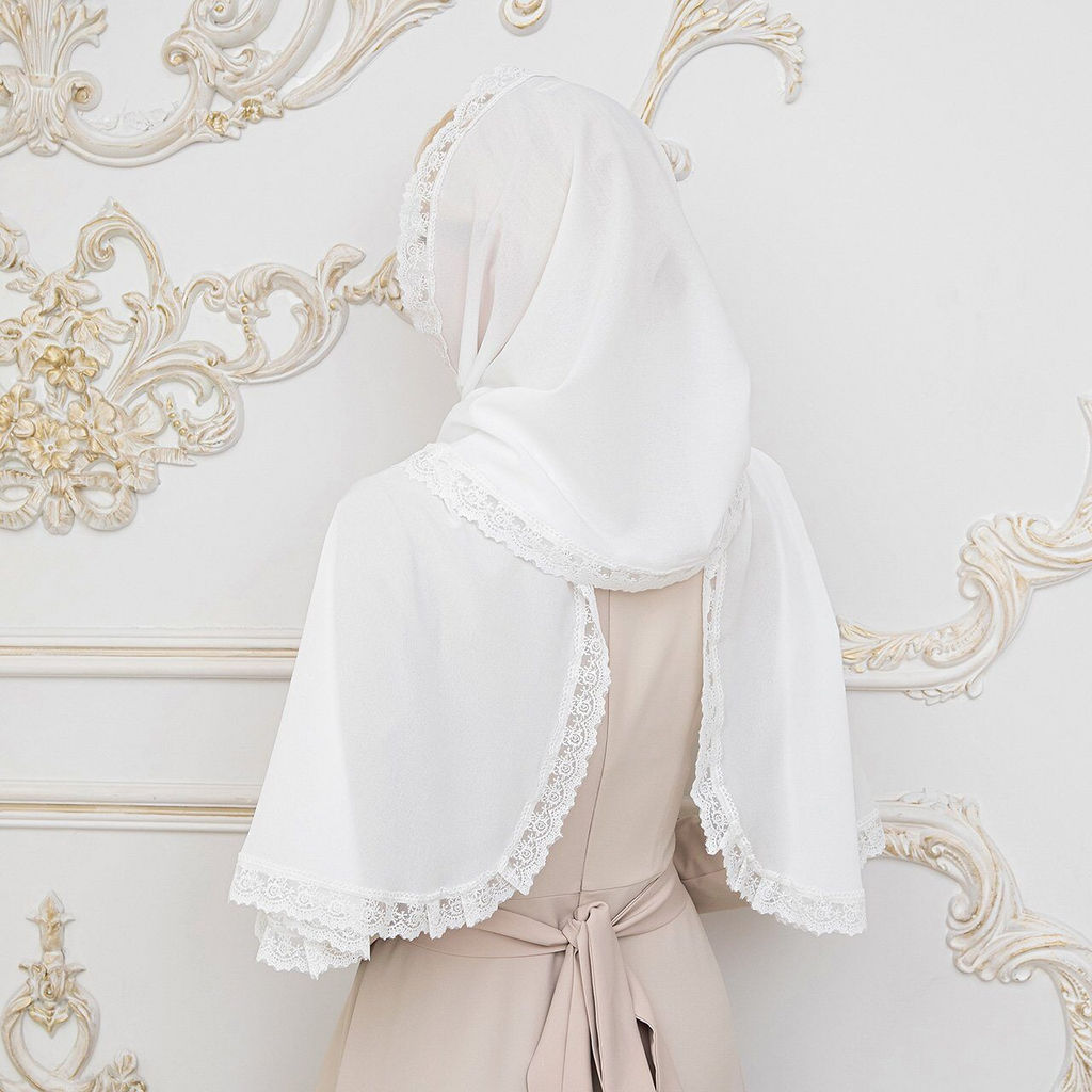 Палантин Светлое чувство - Мастерская ПОКРОВ фото 4