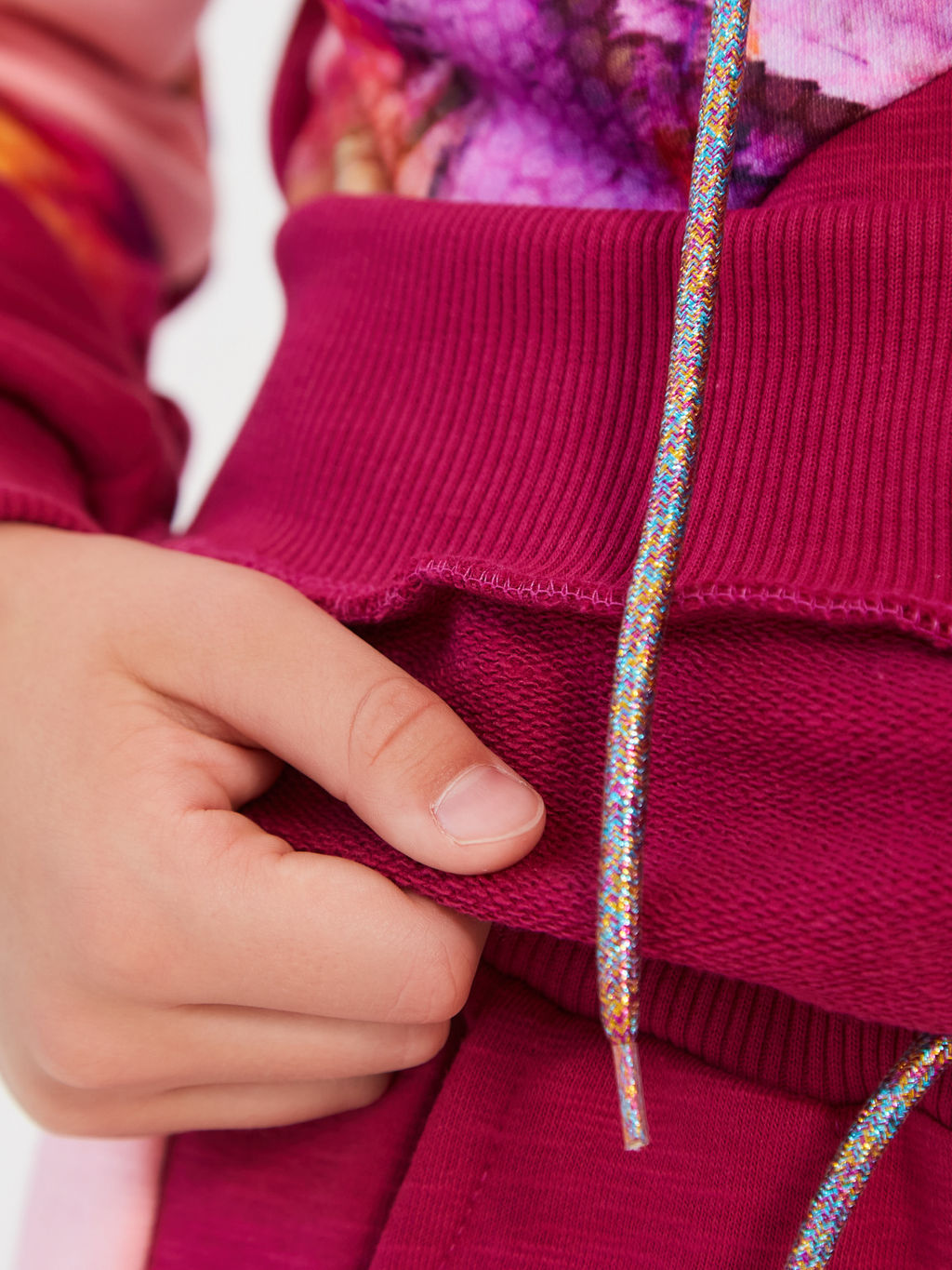 Спортивный костюм "Иллюзия",персик-бордо