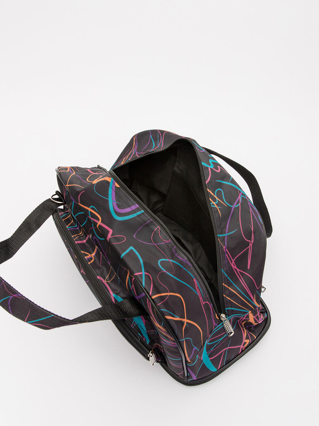 Чёрная дорожная сумка S.Lavia  фото 4