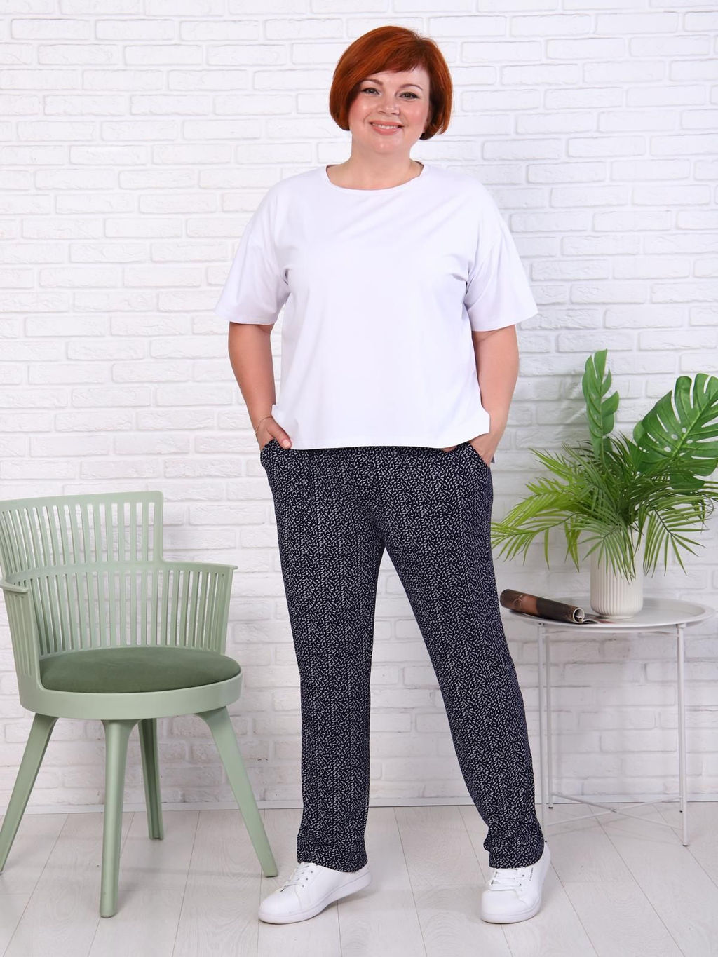 IV-CAPRIZ Тинау - брюки сирень  фото 9