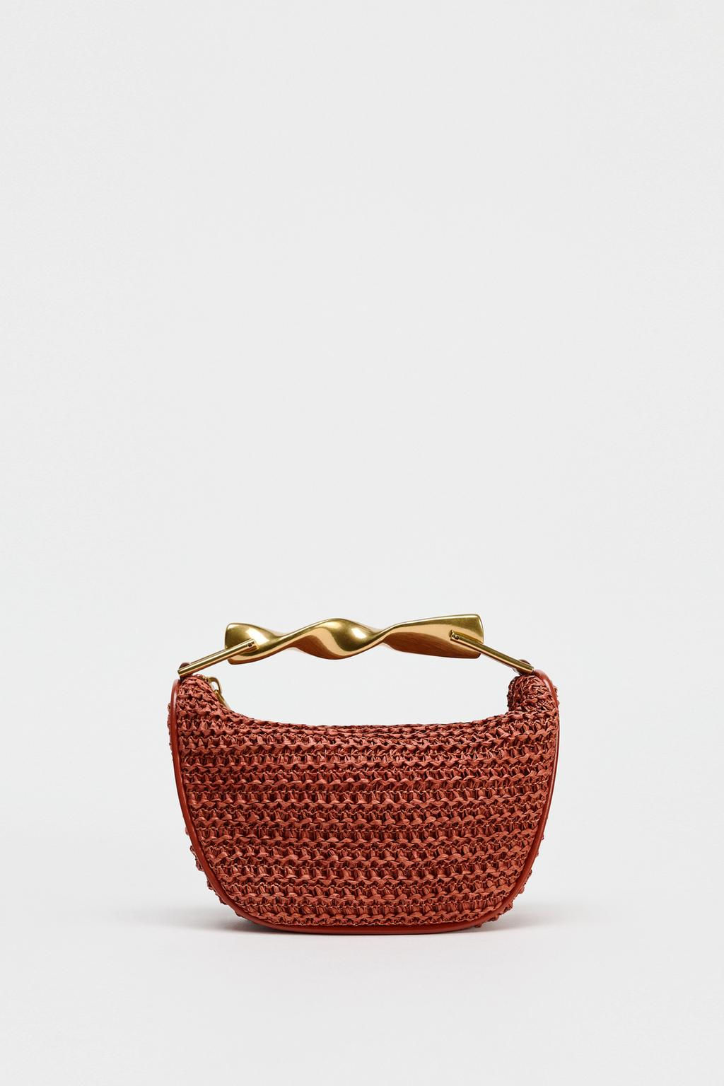MINI BAG WITH METAL HANDLE - Zara фото 3