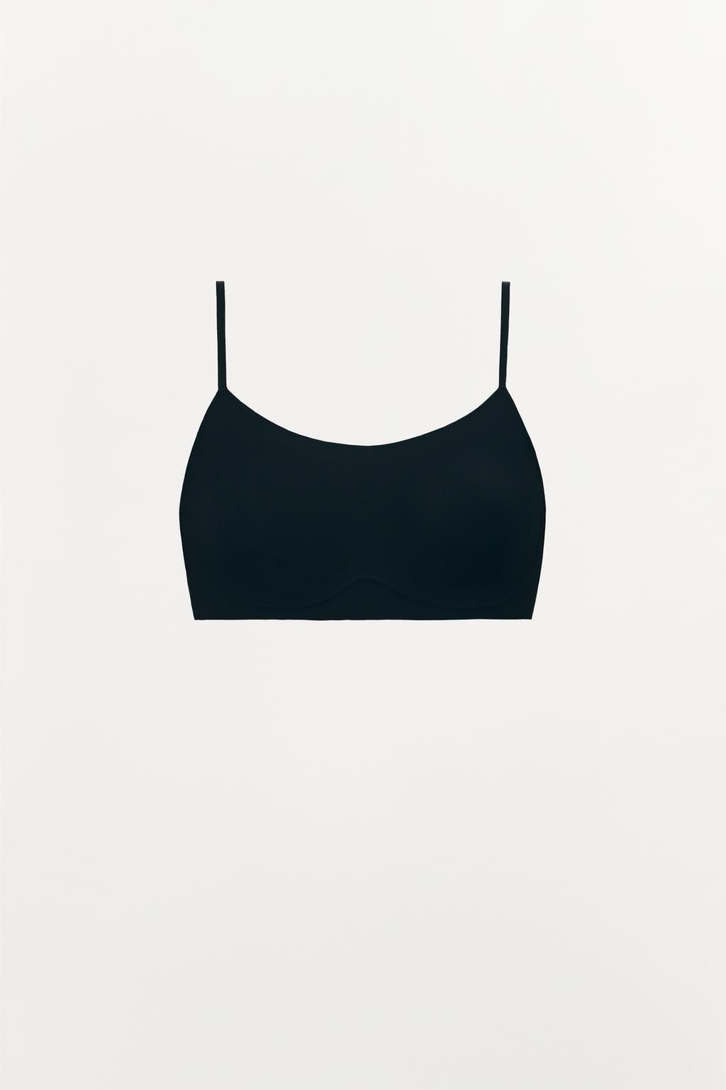 POLYAMIDE STRAP BRA - Zara фото 9