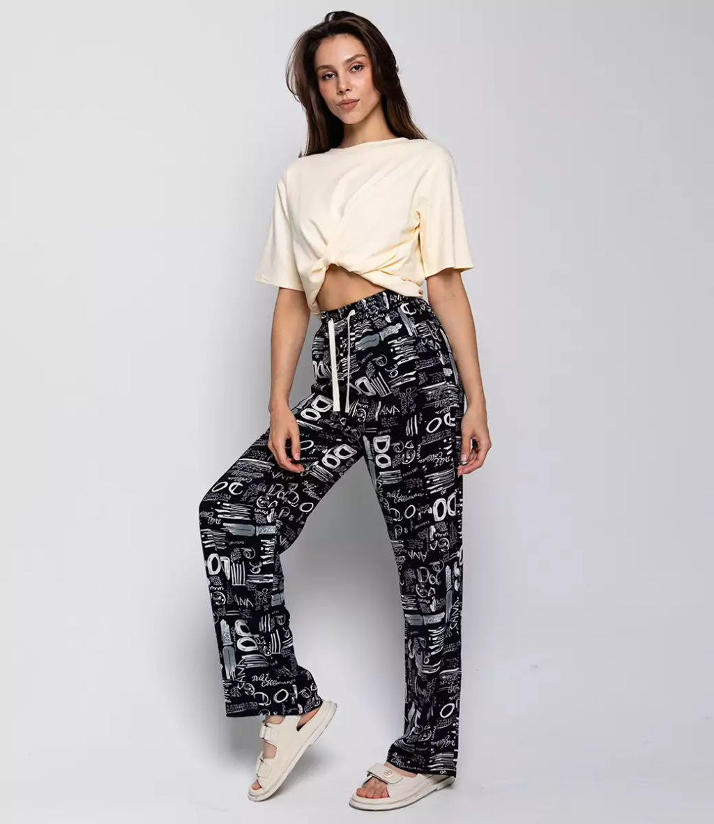 Брюки #КТ503 (4)-1, чёрный