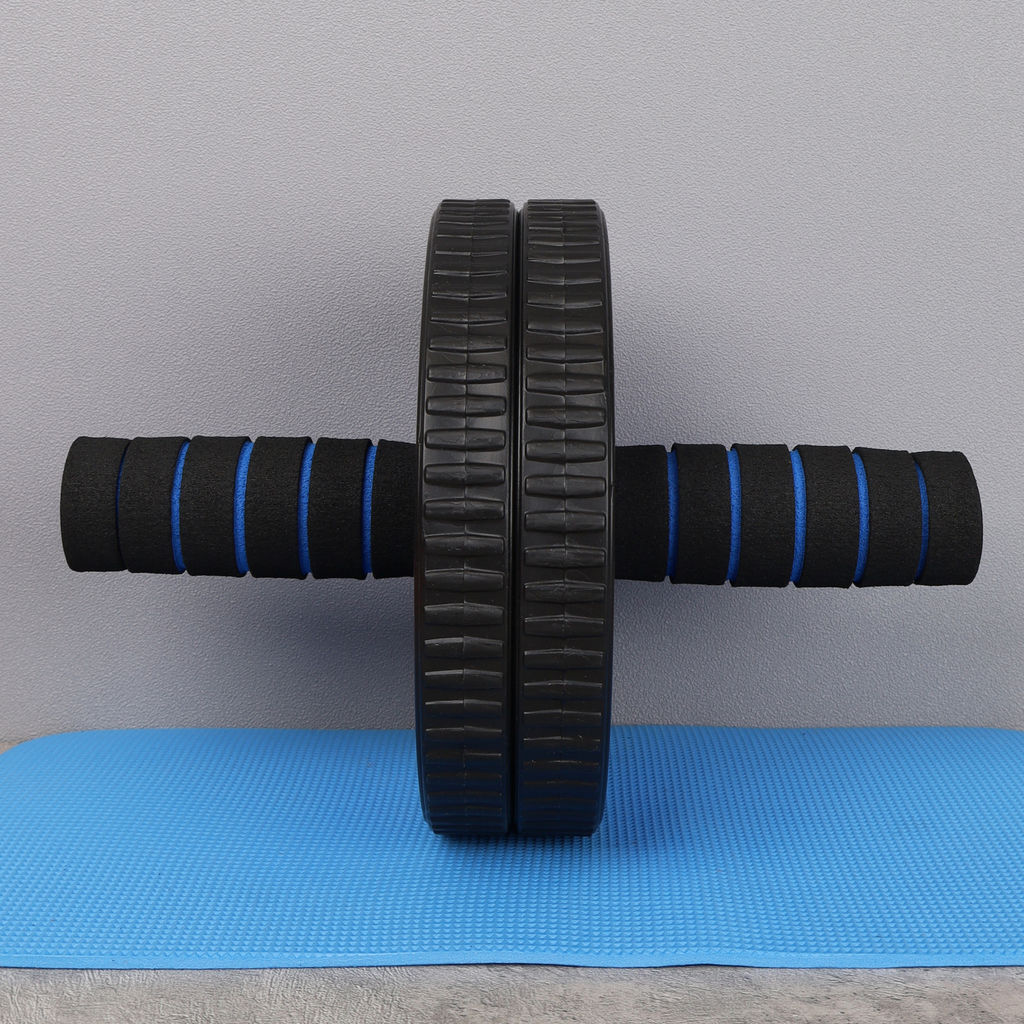 Ролик для пресса Woohooo Core Trainer / + коврик для коленей / синий / уп40 - ГалеонТрейд фото 6