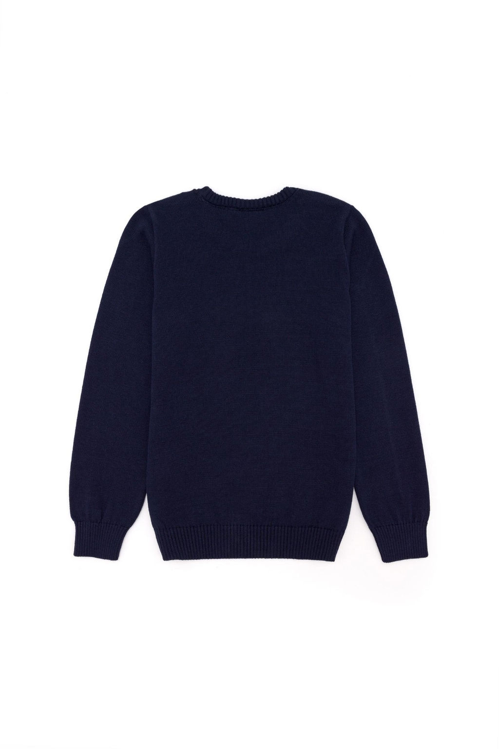 U. S. Polo Assn Темно-синий трикотажный свитер с круглым вырезом для мальчика - U.s. polo assn фото 7