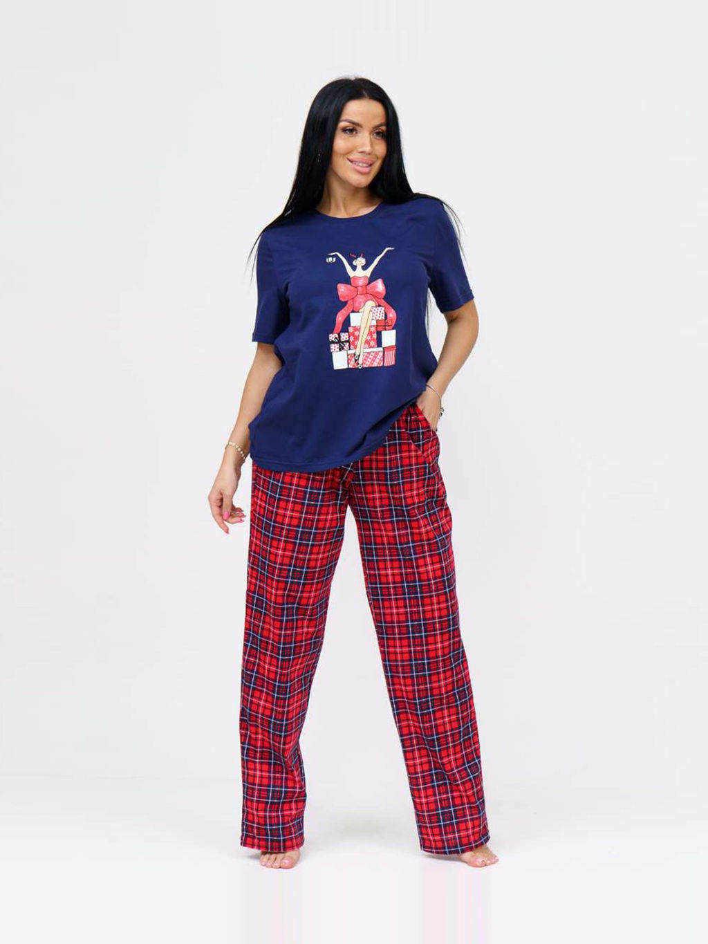 Костюм женский, цвет синий