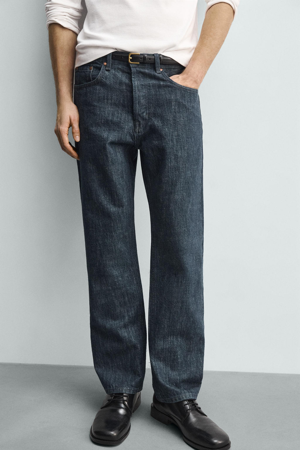 REGULAR FIT JEANS - Zara фото 5