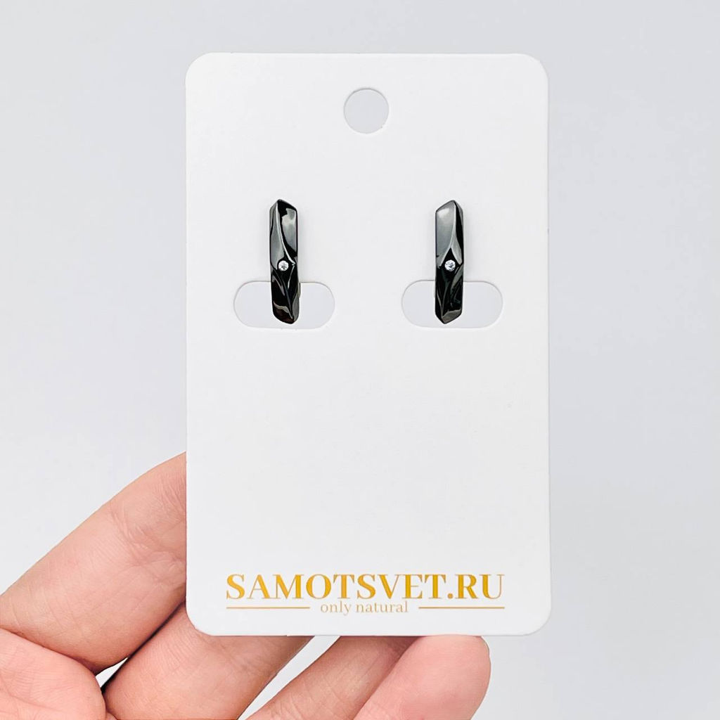 Швензы для сережек с Фианитами