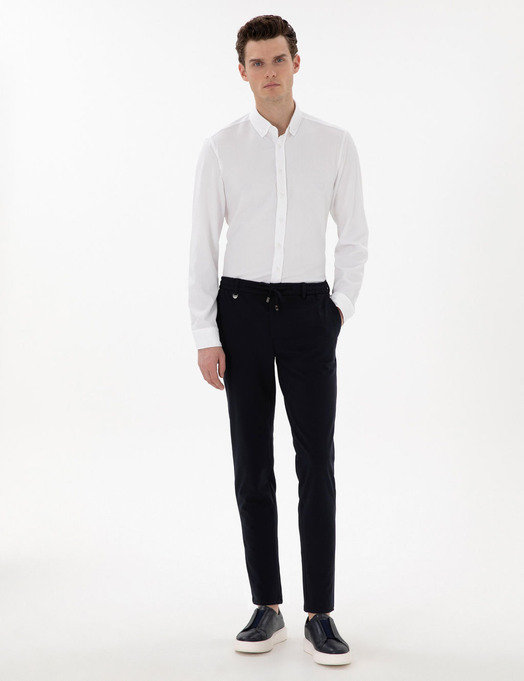 Lacivert Klasik Jogger Pantolon - Pierre cardin фото 3