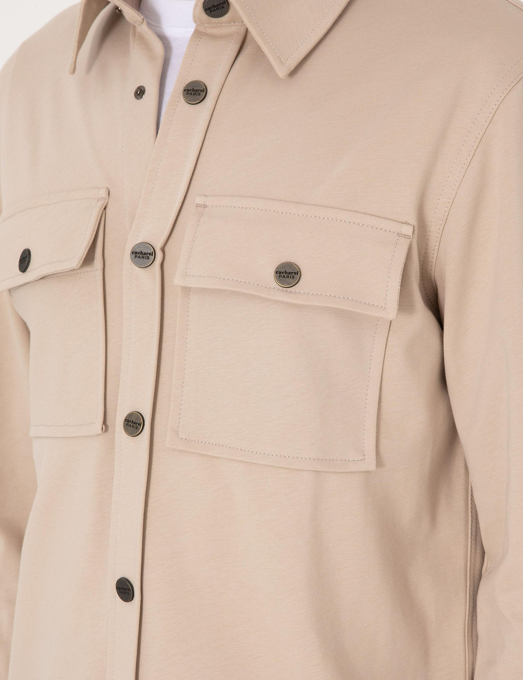 Bej Regular Fit %100 Pamuk Ceket G_mlek - Cacharel фото 7