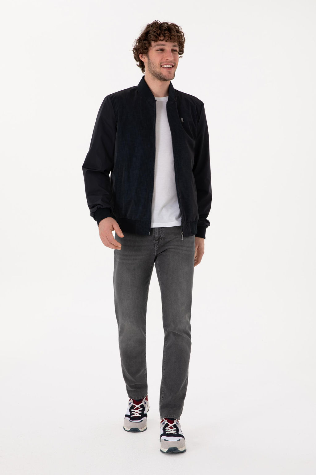 Erkek Lacivert Deri Ceket Sepette S_rpriz _ndirim - U.s. polo assn фото 4