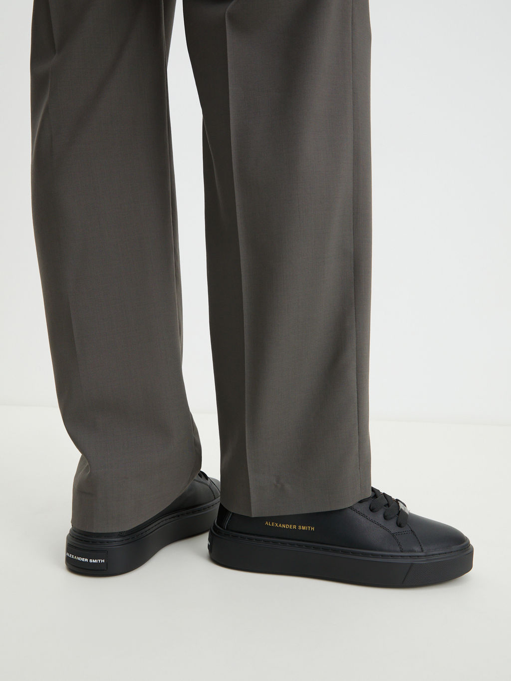 Мужские кеды ALEXANDER SMITH LONDON MAN Артикул 4215195, черный